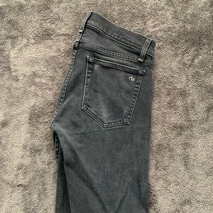 Men’s black skinny jeans by rag and bone NY